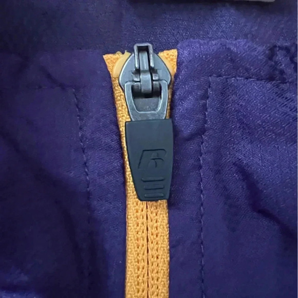 NWT!! RUSSELL- LSU Tigers Men's Windbreaker 1/4 Zip Jacket Sz M - Picture 3 of 8